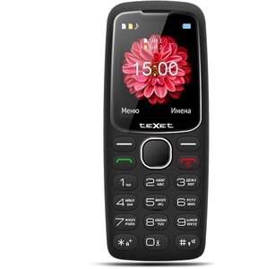 Мобильный телефон Texet TM-B307 черный