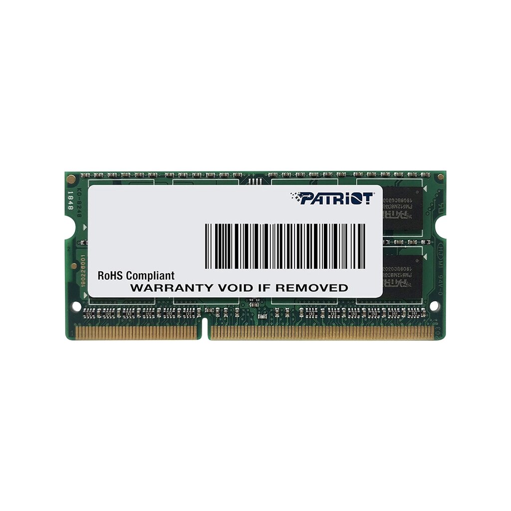 Модуль памяти для ноутбука Patriot PSD34G16002S DDR3 4GB от компании turan - фото 1