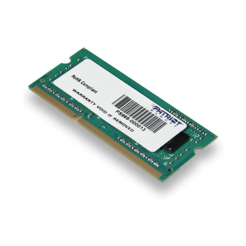 Модуль памяти для ноутбука Patriot PSD34G160081S DDR3 4GB от компании turan - фото 1