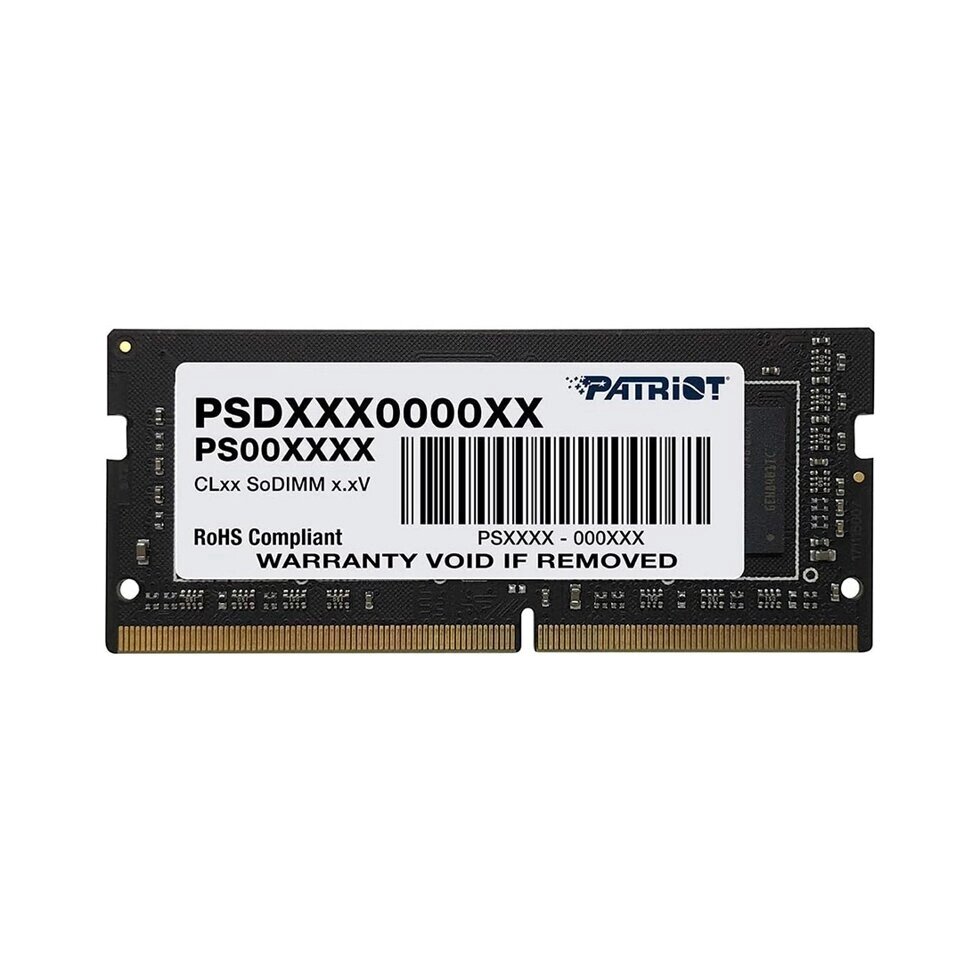 Модуль памяти для ноутбука Patriot PSD416G266681S DDR4 16GB от компании turan - фото 1