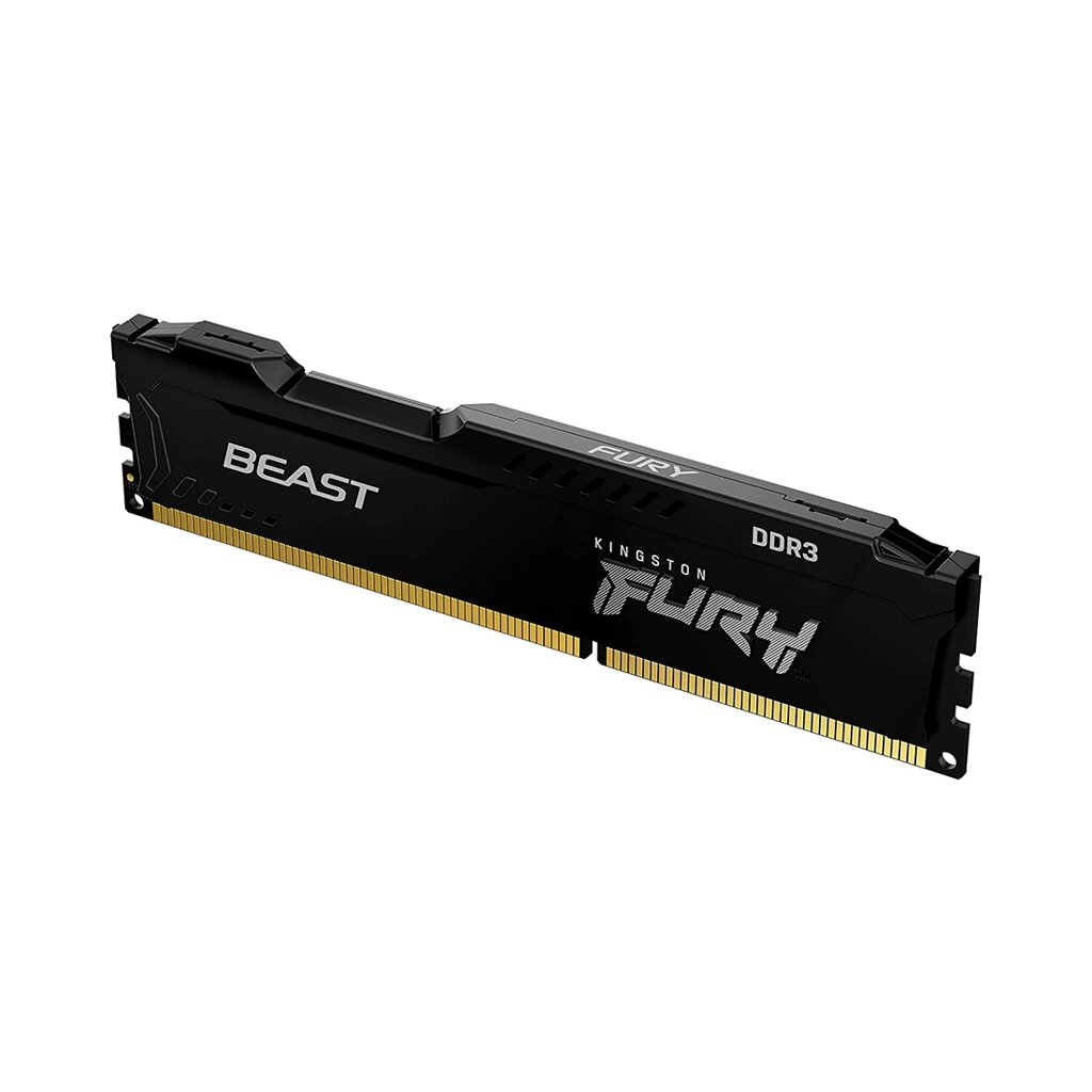 Модуль памяти Kingston Fury Beast Black KF316C10BB/8 DDR3 8GB 1600MHz от компании turan - фото 1