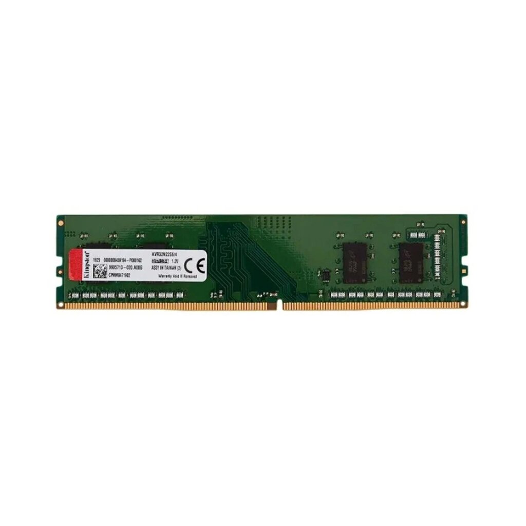 Модуль памяти Kingston KVR KVR32N22S6/4 DDR4 4GB 3200MHz от компании turan - фото 1