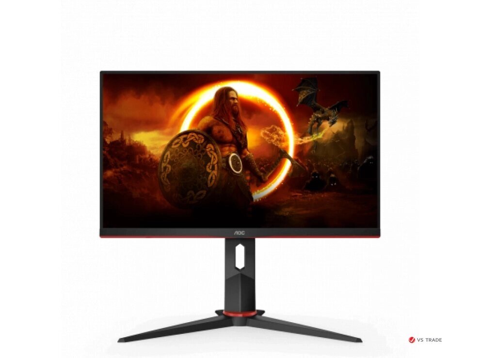 Монитор AOC 24G2SPAE/BK IPS,23.8",16:9 FHD (1920x1080x165Hz),300cd/m2,1100:1,178/178,1ms, Sp2W, DP, HDMI, Black от компании turan - фото 1