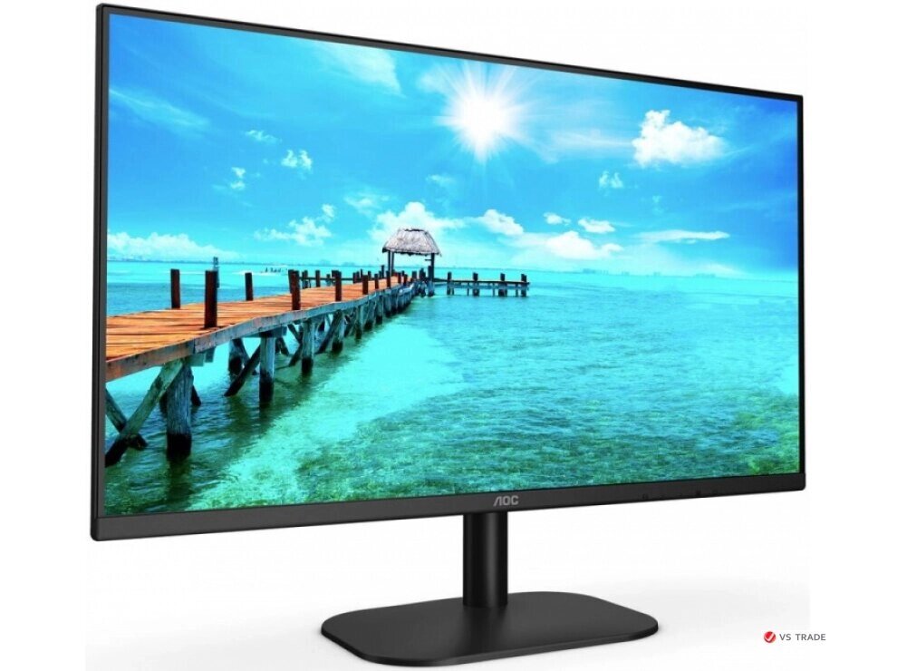 Монитор AOC 27B2H IPS,27",16:9 FHD (1920x1080 при 75 Hz),250cd/m2,1000:1,20M:1,178/178,4ms, VGA, HDMI, Black от компании turan - фото 1