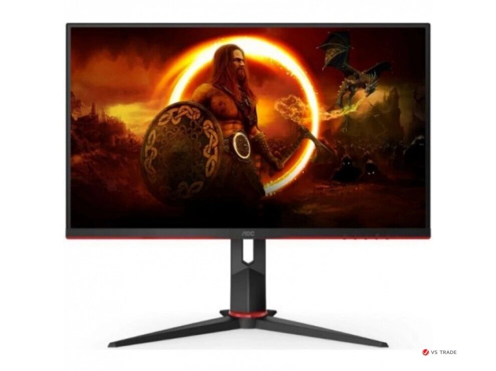 Монитор AOC 27G2SPU/BK IPS,27",16:9 FHD (1920x1080x165Hz),250cd/m2,1000:1,178/178,1ms, Sp2W, DP,2xHDMI, Black от компании turan - фото 1