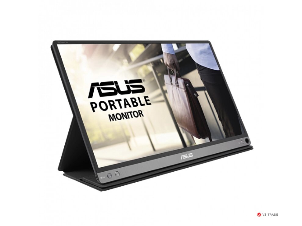 Монитор ASUS MB16AP 15.6" IPS,16:9 FHD (1920x1080x60Hz),220cd/m2,800:1,178/178,4ms, USB-C,7800mAh от компании turan - фото 1