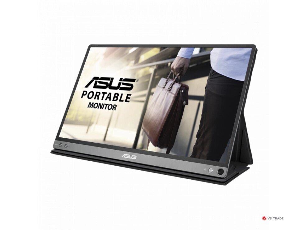 Монитор ASUS MB16AP 15.6" IPS,16:9 FHD (1920x1080x60Hz),220cd/m2,800:1,178/178,4ms, USB-C,7800mAh от компании turan - фото 1