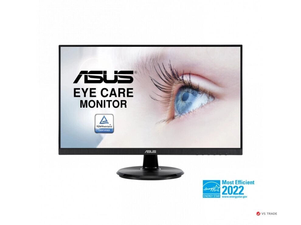 Монитор ASUS VA24DQ IPS,23.8",16:9 FHD (1920x1080x75Hz),250cd/m2,1000:1,178/178,4ms, HDMI, DP, VGA от компании turan - фото 1