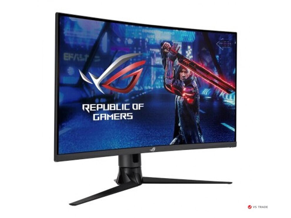 Монитор ASUS XG32VC IPS,31.5",16:9 WQHD (2560x1440x170Hz),1800R,400cd/m2,3000:1,178/178,1ms, HDMI, DP, HDR10 от компании turan - фото 1