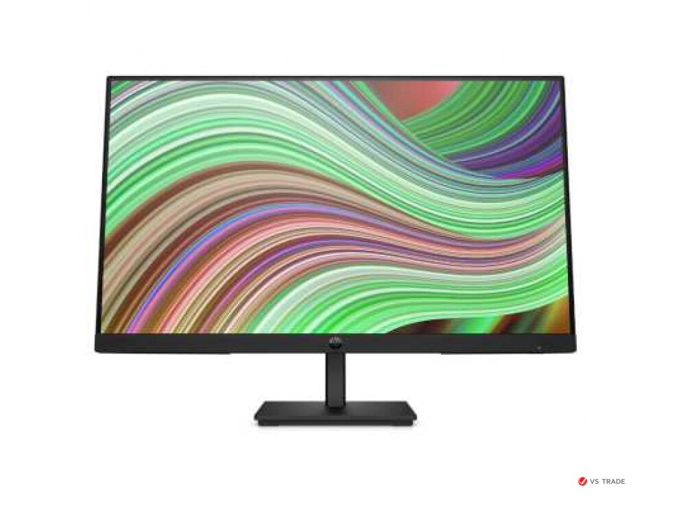 Монитор HP P24v G5 FHD 23.8" VA,16:9,75Hz,250cd/m2,H178°/V178°,3000:1,5ms, HDMI, VGA, DP, Black от компании turan - фото 1