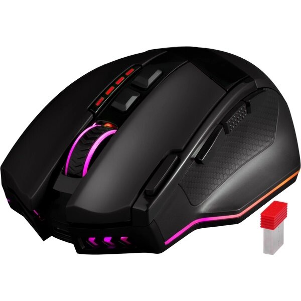 Мышь игровая беспроводная Redragon Sniper PRO черный от компании turan - фото 1