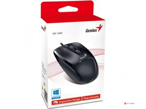 Мышка genius RS2, DX-150X, USB, BLACK,G5 31010231100