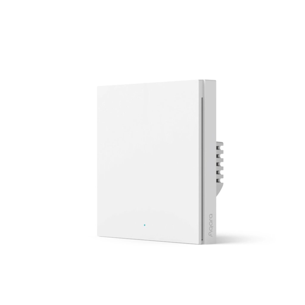 Настенный выключатель одноклавишный AQARA Smart Wall Switch H1(No Neutral, Single Rocker) от компании turan - фото 1