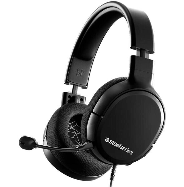 Наушники-гарнитура игровые SteelSeries Arctis 1 (Xbox Series X) 61429 черный от компании turan - фото 1