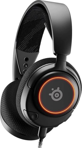 Наушники-гарнитура игровые SteelSeries Arctis Nova 3 61631 черный от компании turan - фото 1