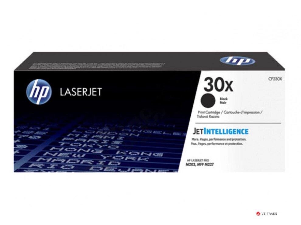 Оригинал. лазерный картридж HP LaserJet 30X CF230X Черный от компании turan - фото 1