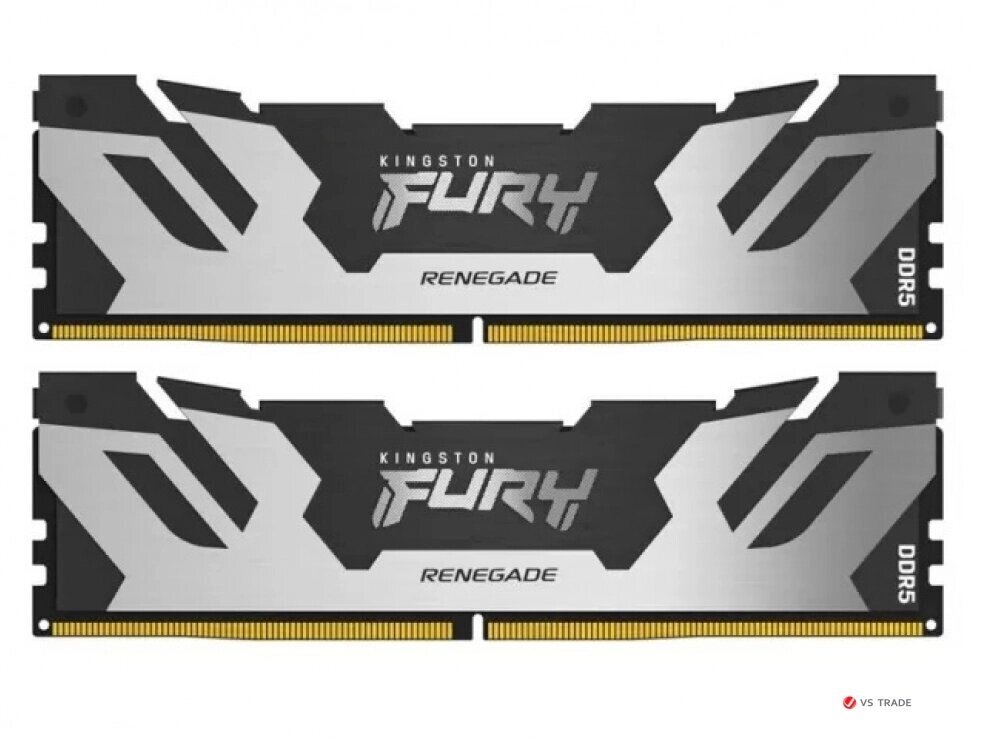 ОЗУ Kingston FURY Renegade RGB 48Гб (24GB x2) DIMM DDR5, 6400MT/s, CL32, 1.35 В, KF564C32RSK2-48 от компании turan - фото 1