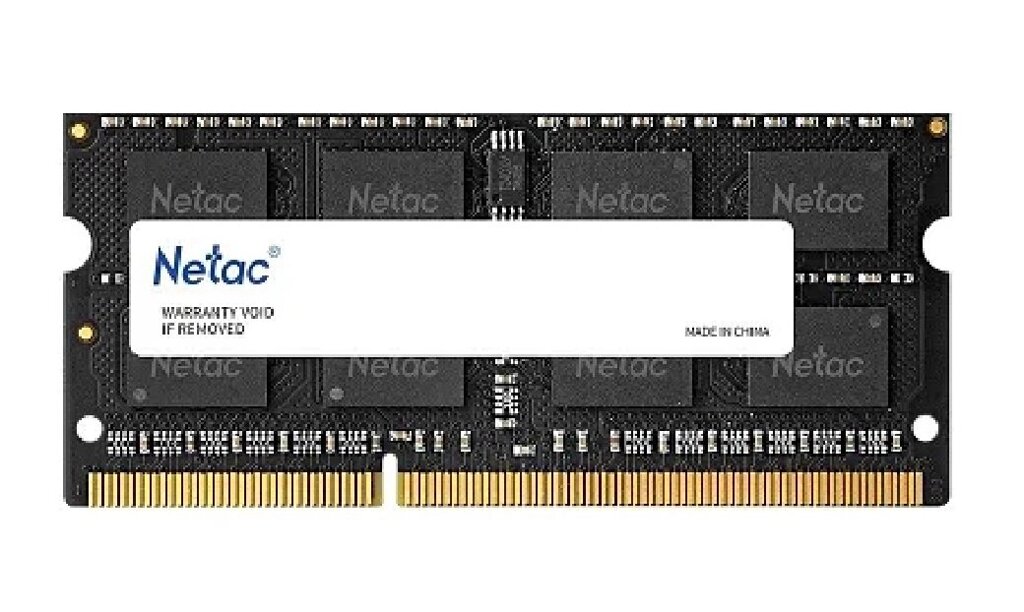 Память оперативная DDR3 Notebook Netac BASIC NB3L-1600 4G от компании turan - фото 1