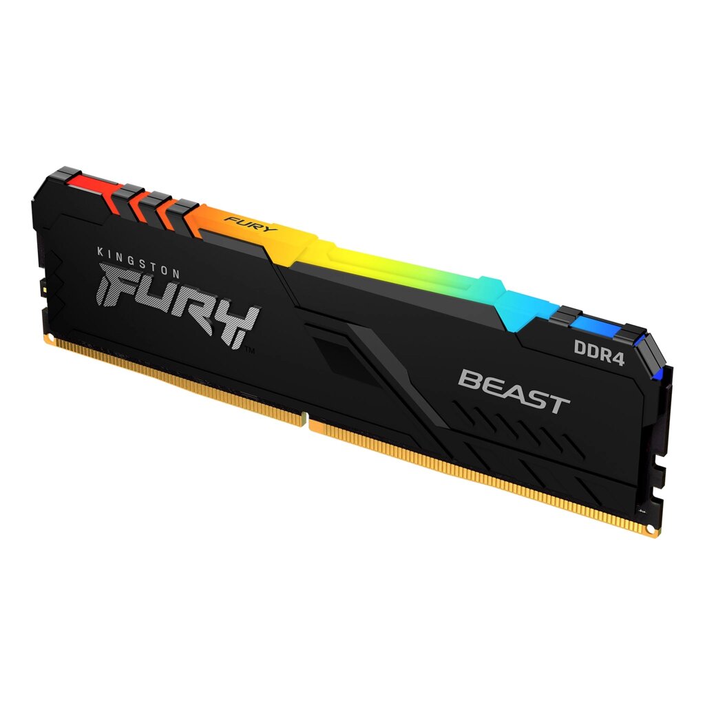 Память оперативная DDR4 Desktop Kingston Fury KF432C16BBA/8, 8GB RGB от компании turan - фото 1