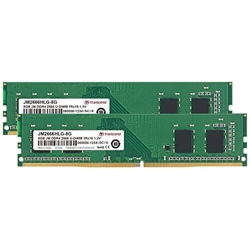 Память оперативная DDR4 Desktop Transcend  JM2666HLG-16GK от компании turan - фото 1