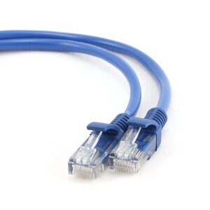 Патч-корд FTP Cablexpert PP22-2m кат. 5e, 2м, литой, многожильный (синий)