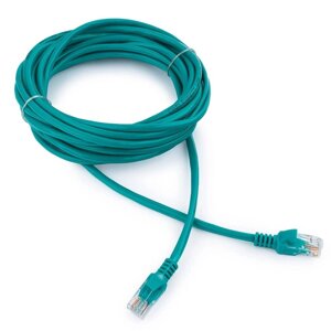 Патч-корд UTP Cablexpert PP12-5M/G кат. 5e, 5м, литой, многожильный (зелёный)