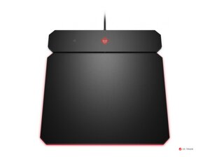 Коврик HP OMEN Outpost 6CM14AA/USB-A/зарядка Qi/черный