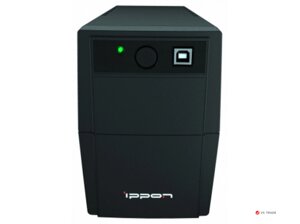 ИБП Ippon Back Basic 650S Euro, 650VA, 360Вт, AVR 162-285В, 3хEURO, управление по USB, без комлекта кабелей