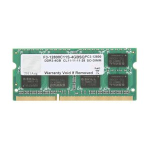 Модуль памяти для ноутбука G. SKILL F3-12800CL11S-4GBSQ DDR3 4GB