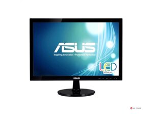 Монитор ASUS VS197DE TN,18.5",16:9 HD (1366x768x),200cd/m2,90/65,5ms, VGA, Black