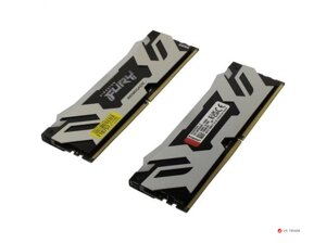 ОЗУ Kingston FURY Renegade RGB 96Гб (48GB x2) DIMM DDR5, 6000MT/s, CL32, 1.35 В, KF560C32RSAK2-96