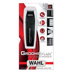 Триммер для усов и бороды Wahl Groomsman All in 1 Trimmer черный