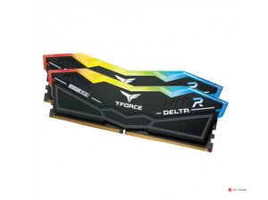 ОЗУ Team Group DELTA RGB, 32Gb (16x2) DDR 5, 6000 MHz, 1.25В, CL38, FF3D532G6000HC38ADC01