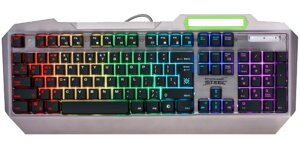 Клавиатура игровая Defender Stainless steel GK-150DL RU, черный, RGB подсветка, 9 режимов