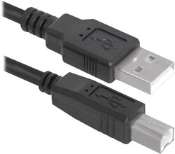 Кабель Defender USB04-06 USB2.0 AM-BM, 1.8м (ДЛЯ ПРИНТЕРА)