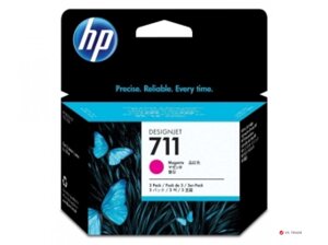 Картридж HP CZ135A (711) комплект из 3 стандартных картриджей розовый, 3-pack