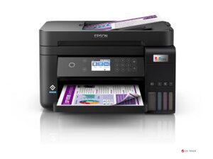 МФУ струйное цветное Epson L6270 C11CJ61405, А4, до 33 стр/мин, Ethernet, Wi-Fi, ADF, duplex