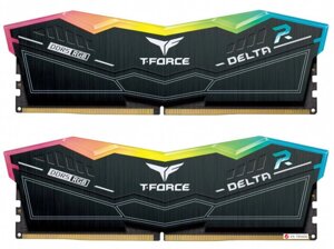 ОЗУ Team Group, T-Force Delta RGB 48 GB Kit, DDR5 (2x24GB), 7200Mhz, CL34-42-42-84, 1.4V, FF3D548G7200HC34ADC01