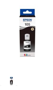 Картридж EPSON C13T00Q140 105 ECOTANK BK INK BOTTLE