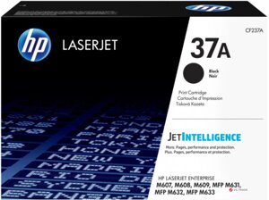 Оригинальный лазерный картридж HP LaserJet 37A, CF237A, Черный