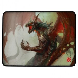 Коврик для мышки игровой Defender Dragon Rage M 360x270x3 мм, ткань + резина