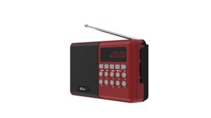 Радиоприемник портативный Ritmix RPR-002 красный