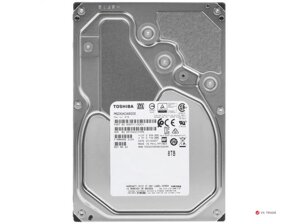 Жесткий диск Toshiba 8Tb, eHDD, 3.5", 7200rpm, 256MB, SATA III 6Gb/s, MG06ACA800E