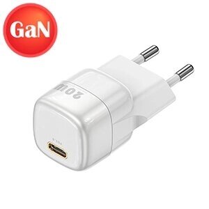 Зарядное устройство сетевое Kuulaa KL-CD34W USB Type-C 20W белый