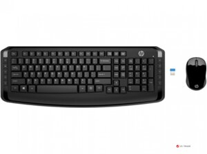 Беспроводная клавиатура и мышь HP Wireless Keyboard and Mouse 300, 3ML04AA