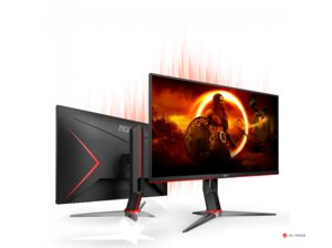 Монитор AOC Q27G2S/EU IPS,27",16:9 QHD (2560x1440x165Hz),350cd/m2,1000:1,178/178,1ms, DP,2xHDMI, Black