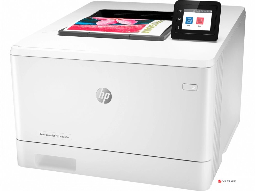 Принтер лазерный HP W1Y45A Color LaserJet Pro M454dw Printer, A4, 600 x 600dpi, цв.-28стр/мин, ч/б-28стр/мин, RJ-45, USB от компании turan - фото 1