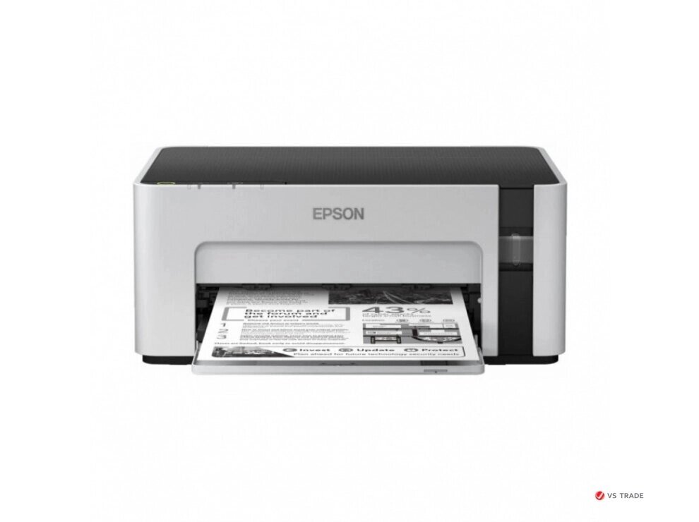 Принтер струйный Epson  M1100, A4, 1440x720dpi, 32стр/мин, USB 2.0, C11CG95405 от компании turan - фото 1