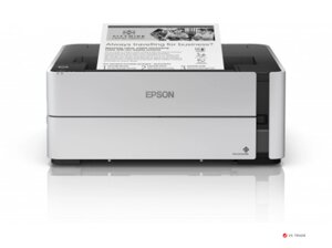 Принтер струйный монохромный Epson M1140 C11CG26405, А4, до 39 стр/мин, СНПЧ, duplex, USB, пигментные чернила