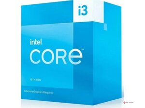 Процессор core i3-13100F 3.4ghz, 4C/8T, 12mb intel smart cache, TDP60W, LGA1700, BX8071513100F